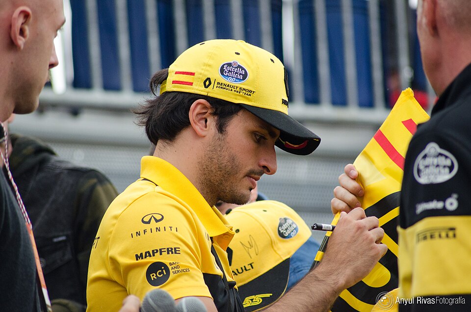 Carlos Sainz — photographie d’archive, 2018
