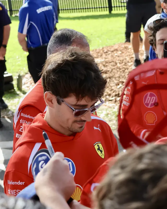Portrait de Charles Leclerc.